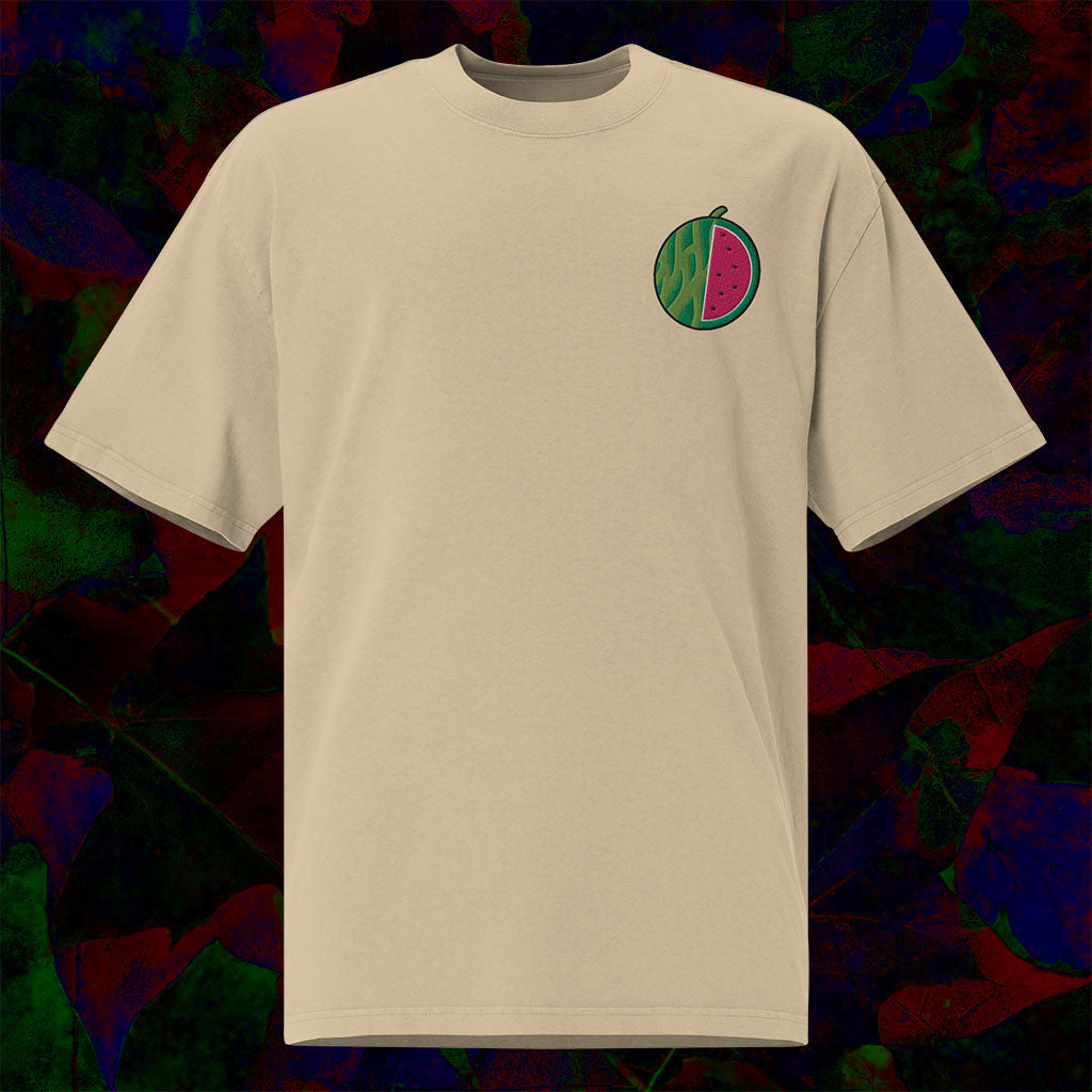 SLIME! Premium Embroidered Tee - Watermelon