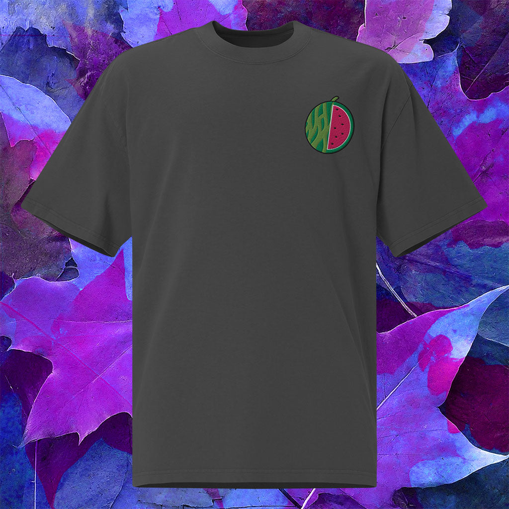 SLIME! Premium Embroidered Tee - Watermelon