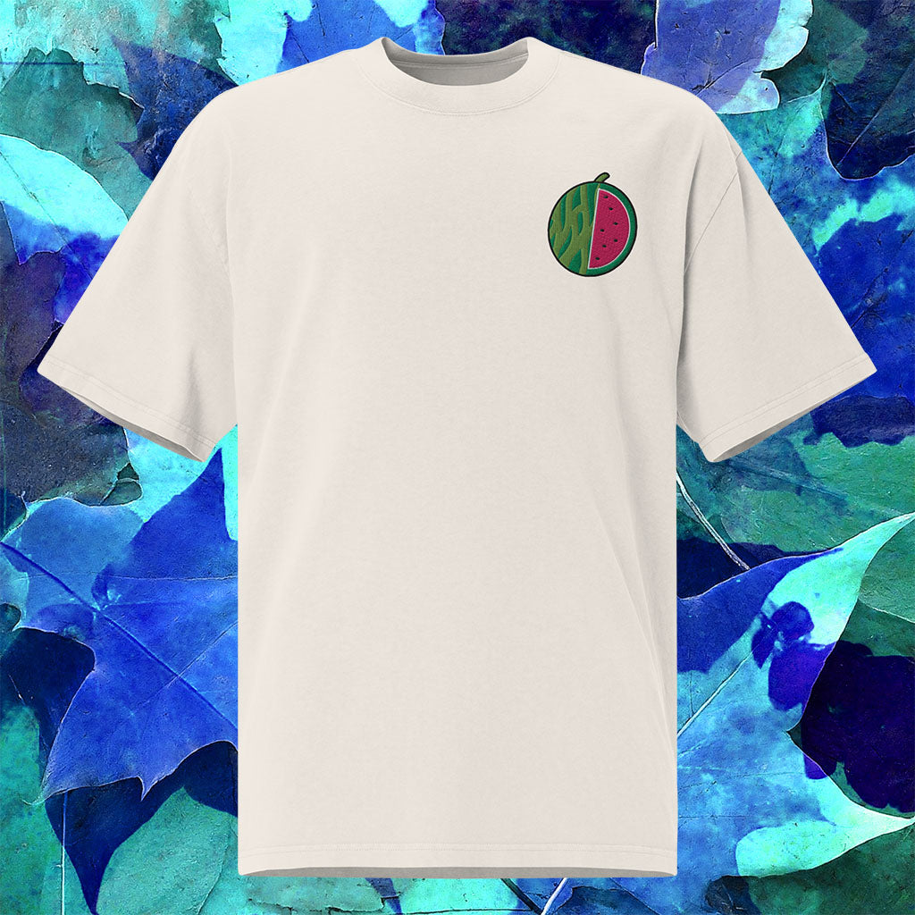 SLIME! Premium Embroidered Tee - Watermelon