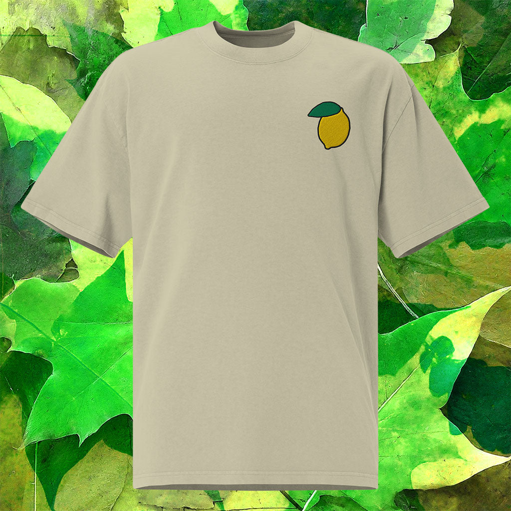 SLIME! Premium Embroidered Tee - Lemon