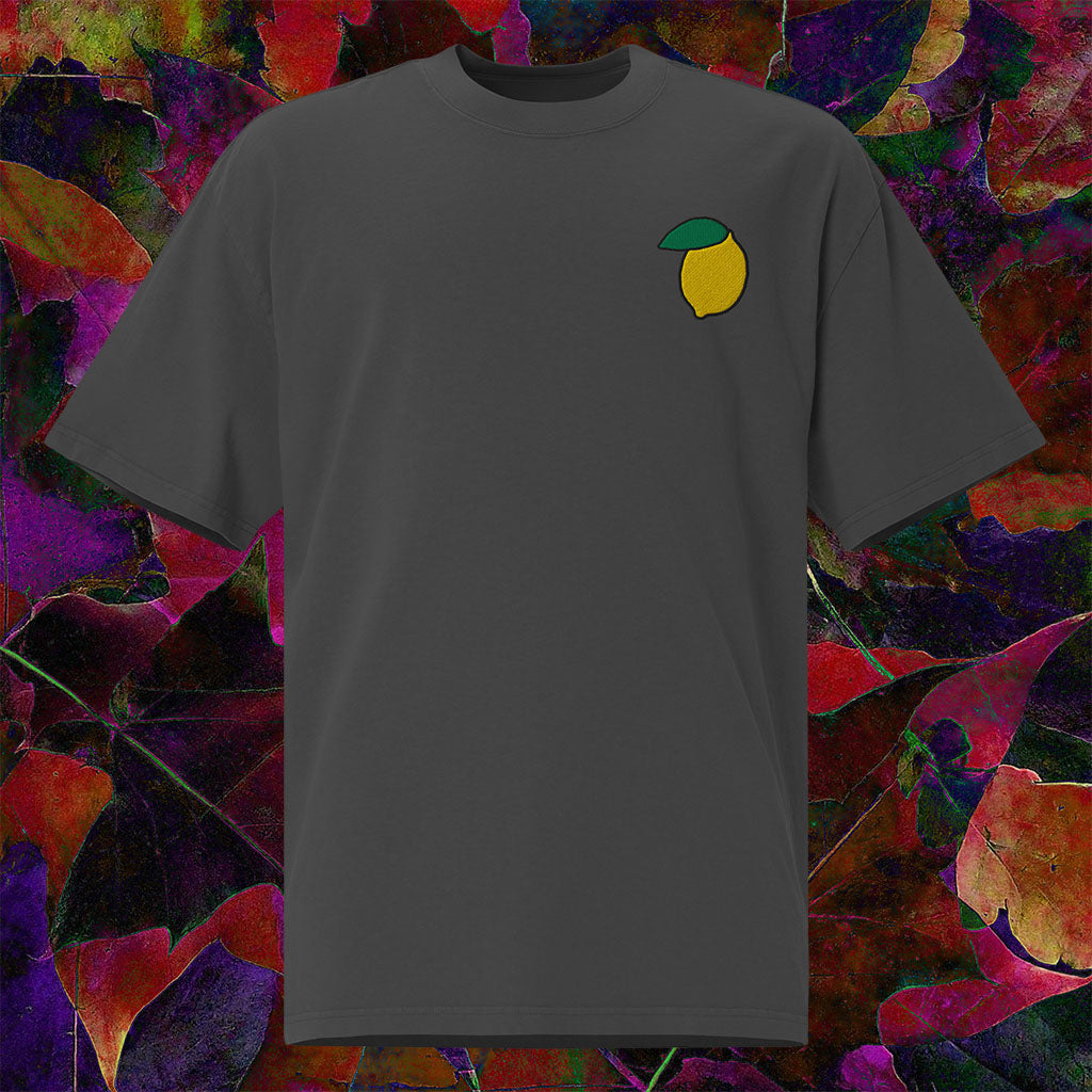 SLIME! Premium Embroidered Tee - Lemon